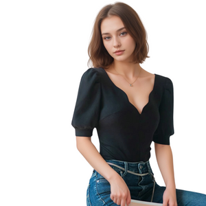 Céline Puff Bodysuit