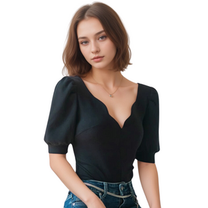 Céline Puff Bodysuit